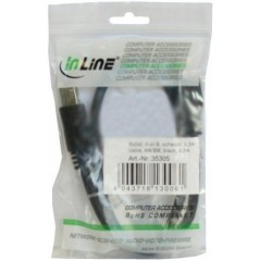 Vendita Inline Cavi Usb Esterni InLine Cavo USB 3.0 Type A maschio a Type B maschio nero 3m 35330