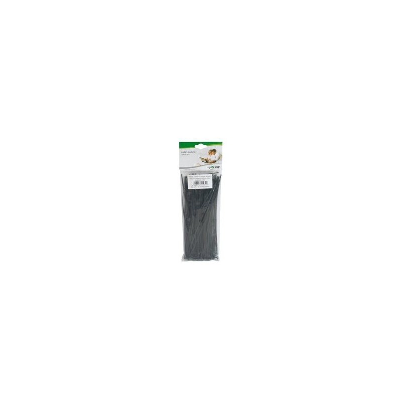 Vendita Inline Fascette Plastiche InLine Fascette per cablaggio 250x3 6mm colore nero 100pz 59963J