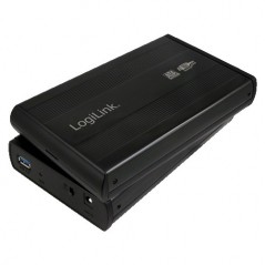Vendita Logilink Box Hdd-Ssd Box hard disk 3.5 LogiLink USB 3.0/SATA nero- UA0107 UA0107