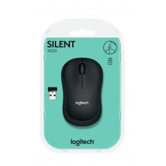 Vendita Logitech Mouse Mouse Logitech M220 Silent Antracite (910-004878) 910-004878