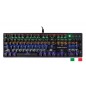 Mars Gaming MK4 Mechanical Keyboard RGB Layout Italiano Switch Brown