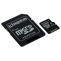 Micro SDXC 128GB Kingston Canvas Select + Adapter SDCS/128GB