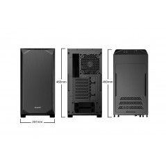 be quiet! Pure Base 500 Midi-Tower Window Black