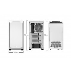 be quiet! Pure Base 500 Midi-Tower Bianco