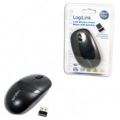 Mouse LogiLink 2.4GHz Optische Mini Black (ID0069)