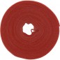 InLine Banda in velcro tagliabile a misura rotolo da 10m larghezza 16mm rosso