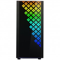 Vendita BitFenix Case BitFenix Dawn TG A RGB Midi Tower Tempered Glass Black BFC-DAW-500-KKGSK-RP