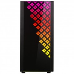 BitFenix Dawn TG A RGB Midi Tower Tempered Glass Black