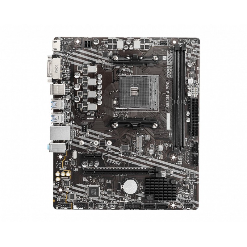 Motherboard Msi AM4 A520M-A Pro