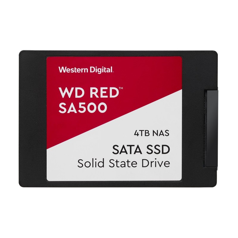 Western Digital SSD RED SA500 4TB NAS Sata3 2.5 7mm WDS400T1R0A 3D NAND