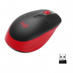 Vendita Logitech Mouse Mouse Logitech M190 Wireless Red (910-005908) 910-005908