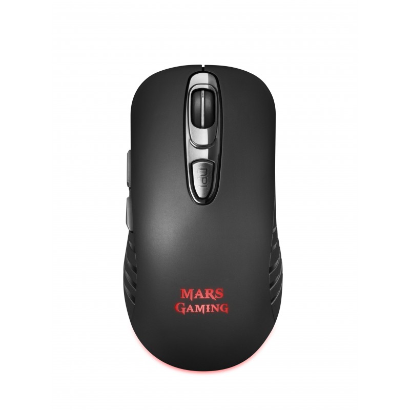 Mars Gaming MMW2 Wireless Gaming Mouse RGB Flow. 3200DPI. Soft-Touch