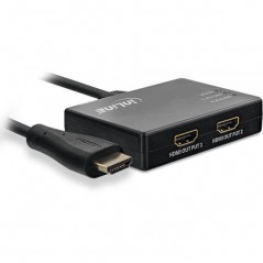 Vendita Inline Video Splitter InLine Splitter video HDMI a 2 porte. compatibile CEC. 3D. HD. HDCP. 4K2K. Dolby Digital Plus. ...