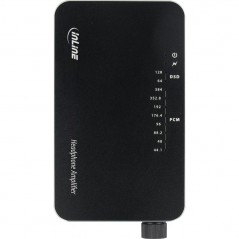Vendita Inline Amplificatori InLine Amplificatore cuffie AmpUSB HiRes Mobile 384kHz/32-Bit. DSD. USB Digital Audio Converter....