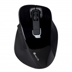 Vendita NGS Mouse NGS Bow mouse Mano destra RF Wireless Ottico 1600 DPI BOWBLACK
