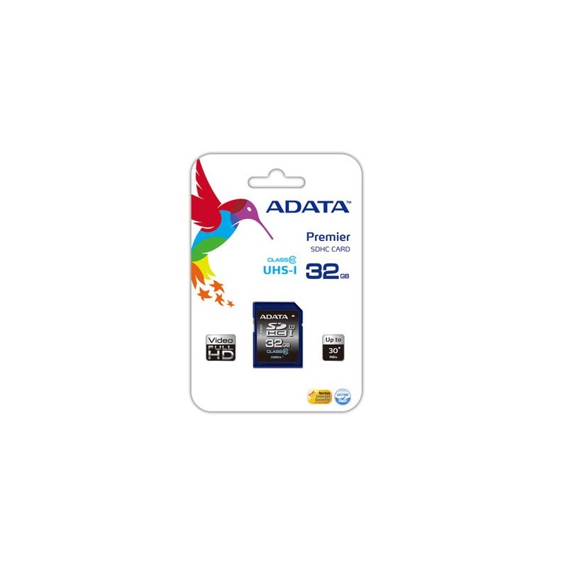 ADATA Premier SDHC UHS-I U1 Class10 32GB memoria flash Classe 10