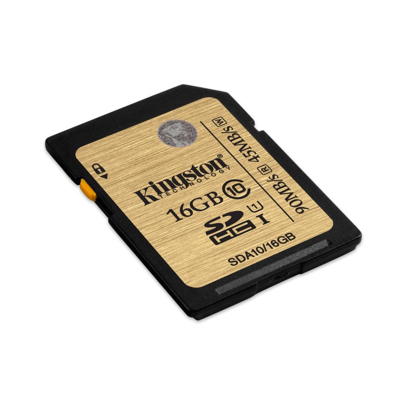 Kingston Technology SDHC/SDXC Class 10 UHS-I 16GB memoria flash Classe 10
