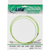 InLine 88522Q cavo a fibre ottiche 5 m 2x LC LSZH OM4 Verde