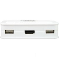 InLine 62612I switch per keyboard-video-mouse (kvm) Nero, Bianco