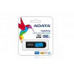 Vendita Adata Usb Flash - Pen Drive ADATA DashDrive UV128 128GB unità flash USB USB tipo A 3.2 Gen 1 (3.1 Gen 1) Nero, Blu AU...