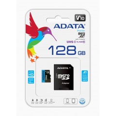 Vendita Adata Flash Memory ADATA Premier memoria flash 128 GB MicroSDXC UHS-I Classe 10 AUSDX128GUICL10A1-RA