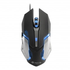 Vendita NGS Mouse NGS GMX-100 mouse Ambidestro USB tipo A Ottico 2400 DPI GMX-100