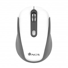 Vendita NGS Mouse NGS Haze mouse Ambidestro RF Wireless Ottico 1600 DPI WHITEHAZE